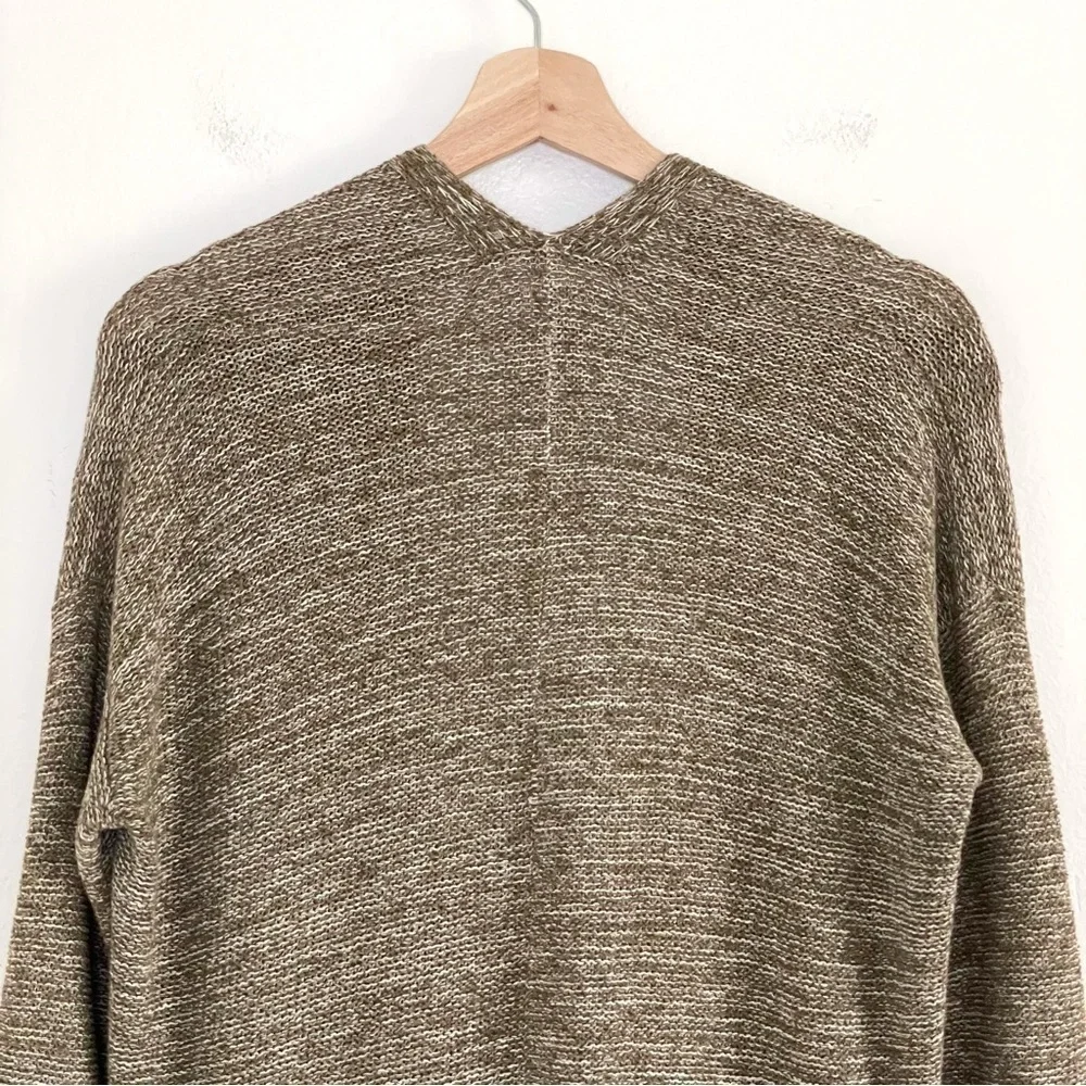 Anthropologie Sparrow Far From Whistler Longline Cardigan Sweater Moss Small
